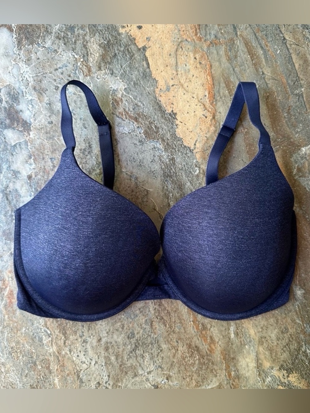 Victoria’s Secret Perfect Shape Bra Women’s Size 34DDD Navy Blue